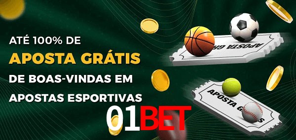 01Bet Ate 100% de Aposta Gratis